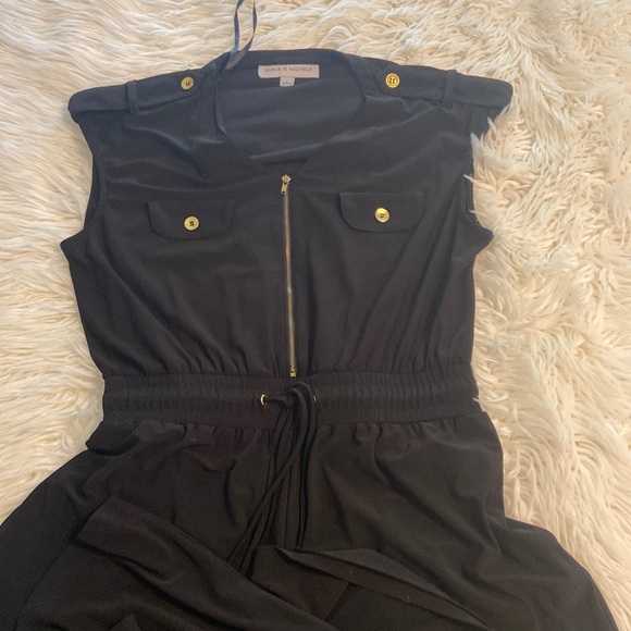 Emma & Michele Women’s Jumpsuit size L color black good condition - Picture 10 of 12
